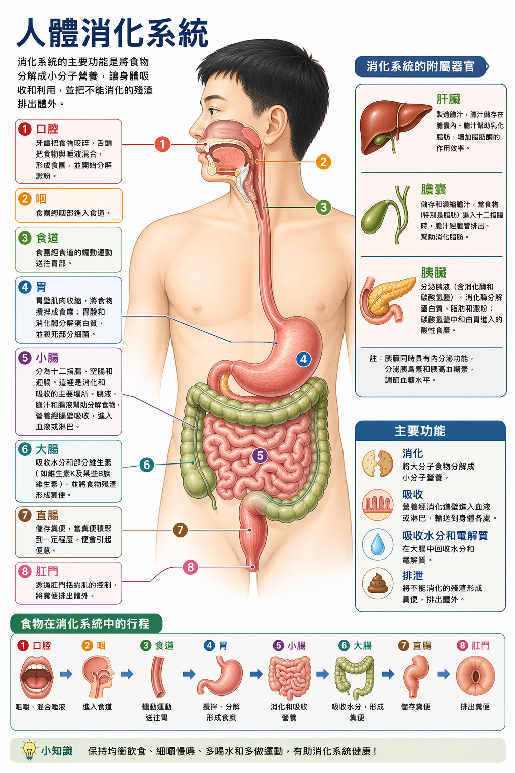 消化系統教學圖