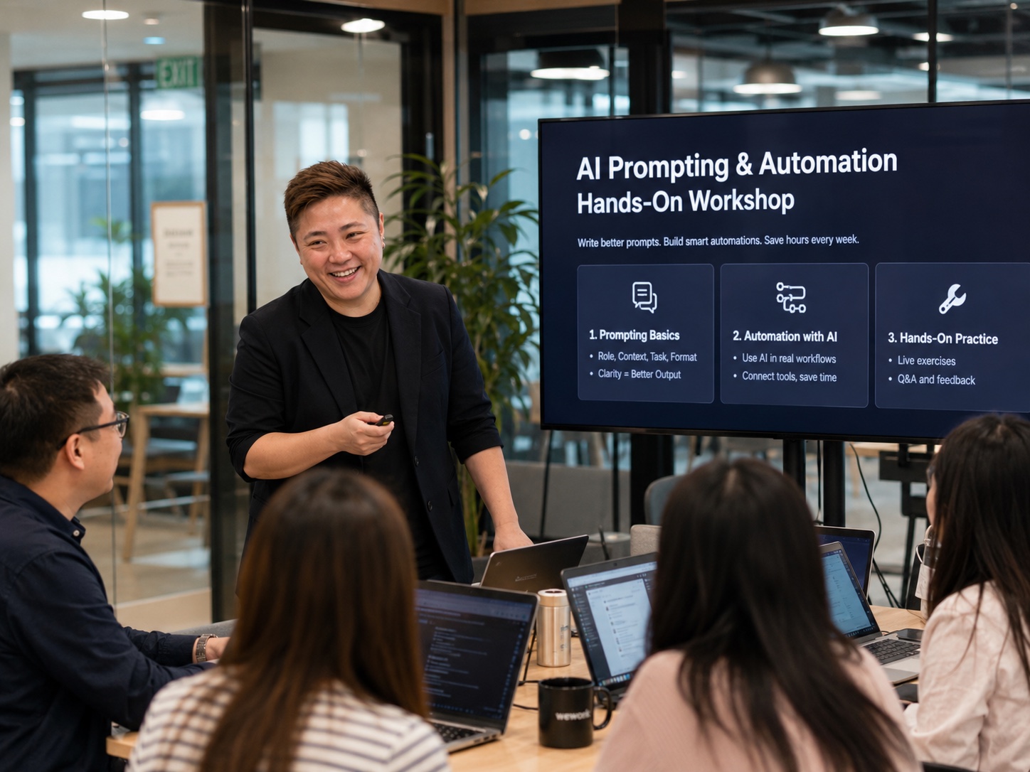 AY Consulting AI training workshop