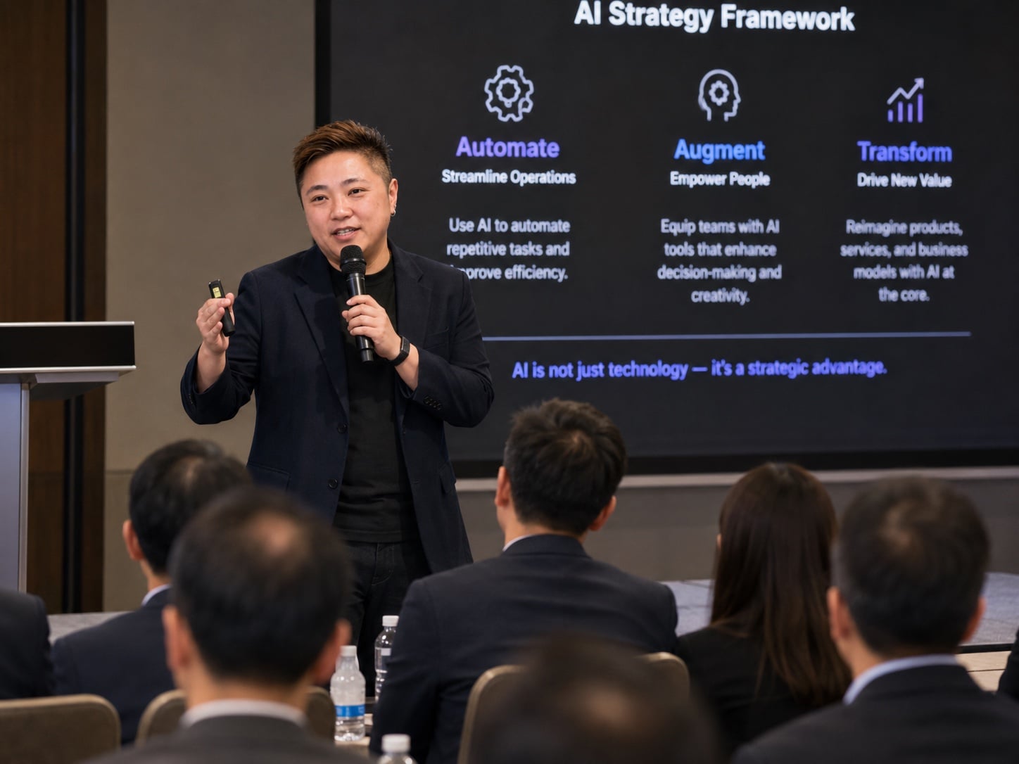 Enterprise AI training session by AY Consulting